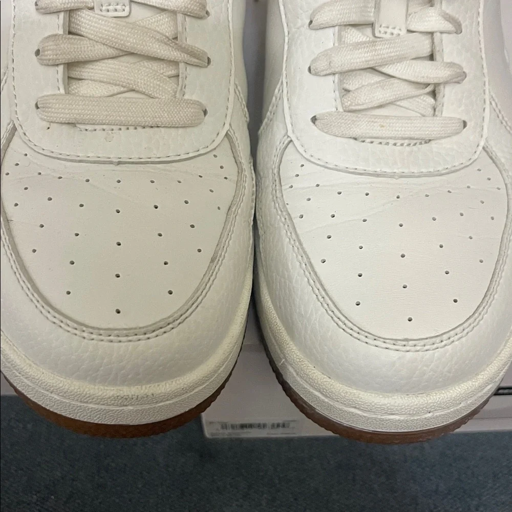 Alo Recovery Mode Casual Cushioned Lace Up Shoes Sneakers Natural White Gum 7
